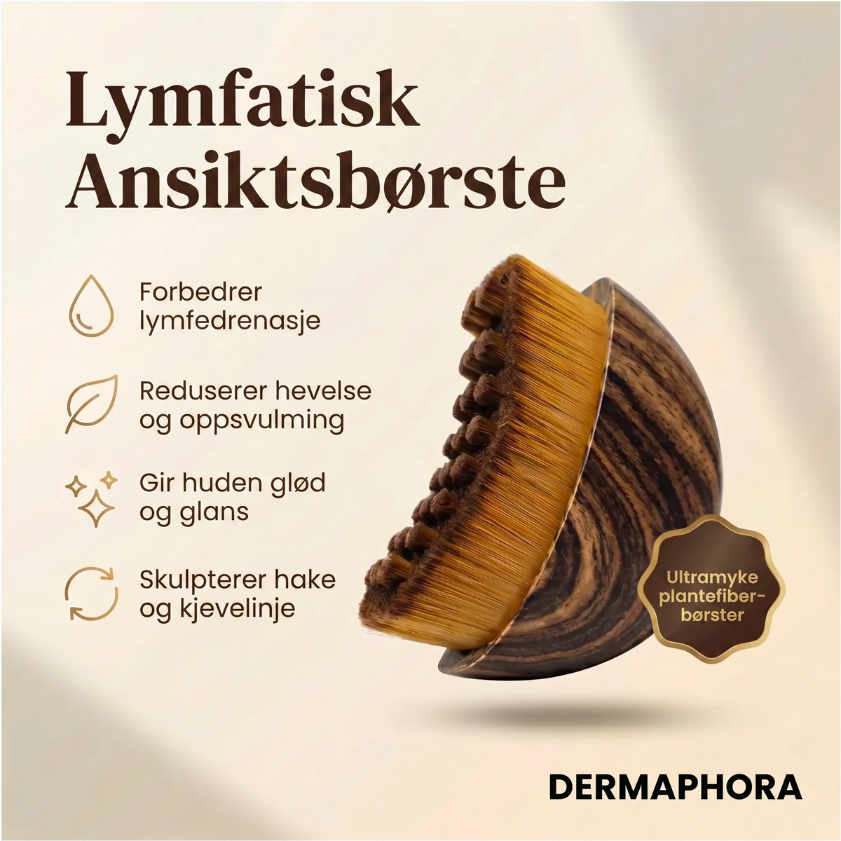 Dermaphora™ lymfatisk ansiktsbørste